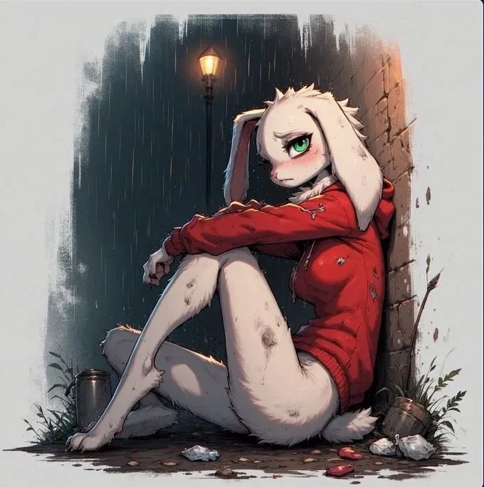 Vera the homless bunny