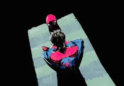 Peter Parker | The Spider falls.