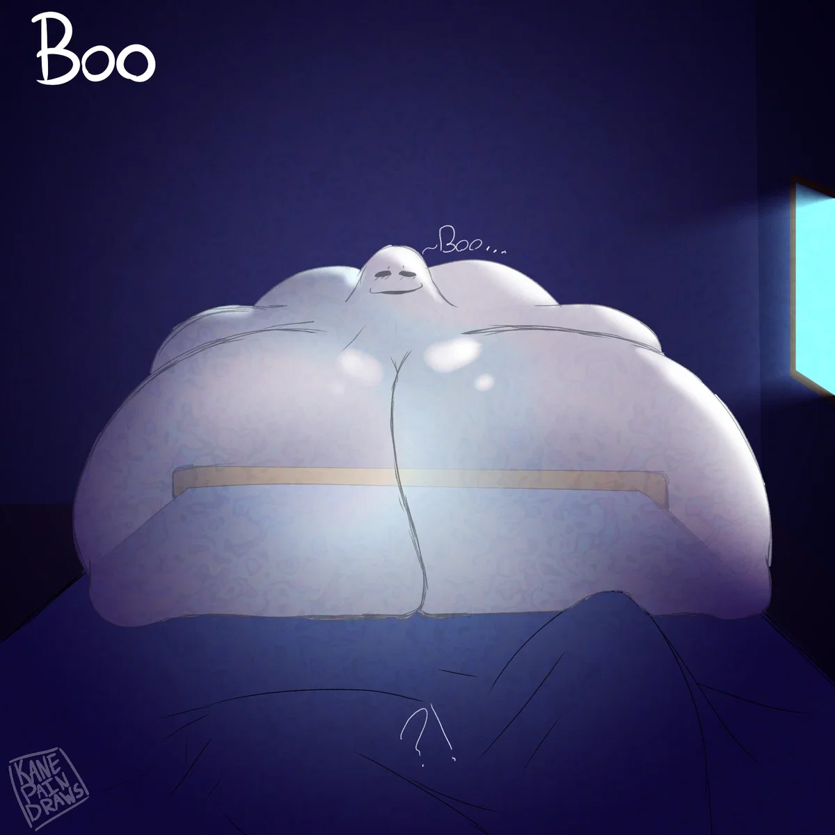 Boo || Your Chubby, Big Breast and Sensitive Ghost