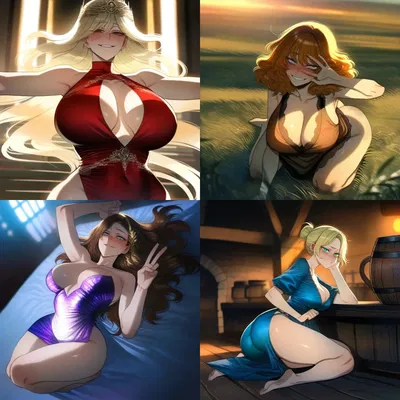 You sexxed up too many MILFs so the Queen has stepped in, now you've got dates with three Jigglebait Wobblethot Baddies!