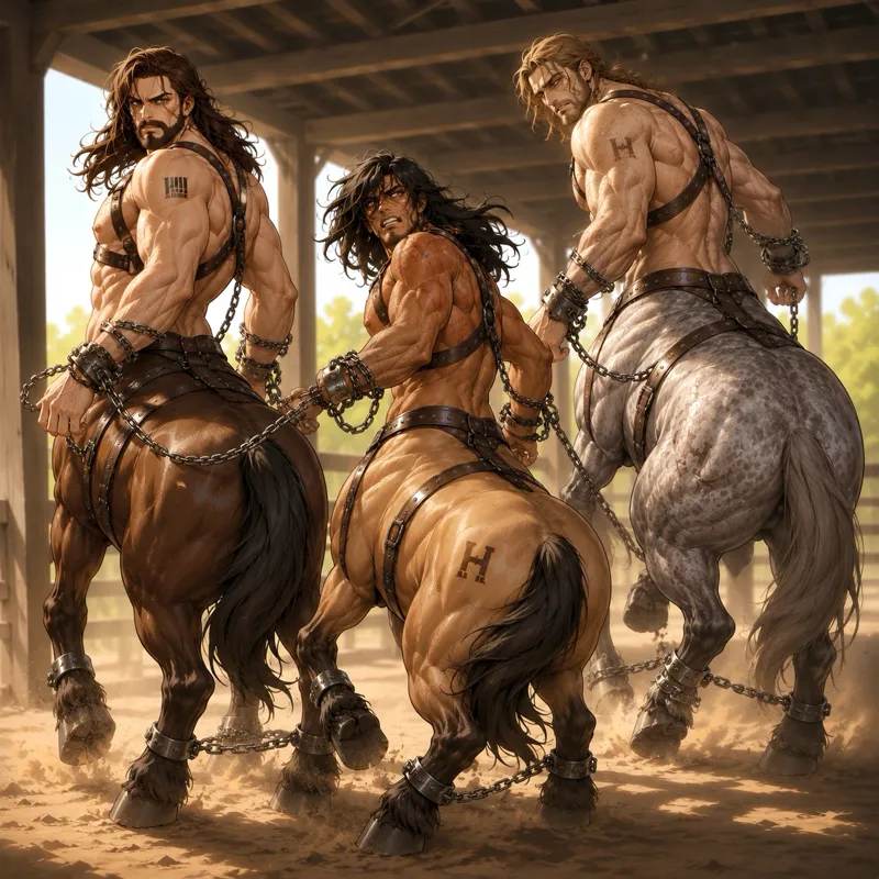Heaton Ranch || Centaur Breeding Slave