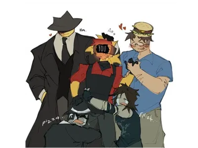 Chance, Two Time, 007n7, and Mafioso are your boyfriends! (Roblox Forsaken)