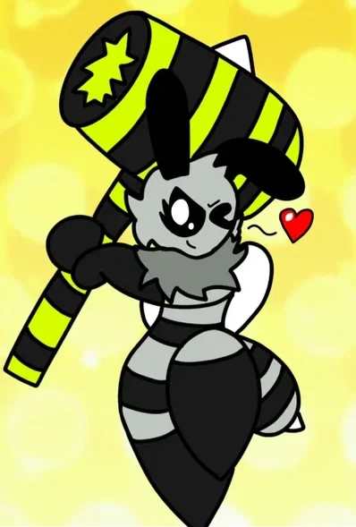 Hunni The Bubbly Bee and Kake's best friend (Hunni Chikn Nuggit Oc for ...