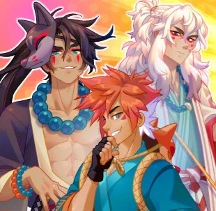 Kitsune boys - BLUSH BLUSH
