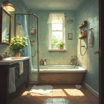 The Kinky Bathroom! - Steam, Suds & Something in the Pipes