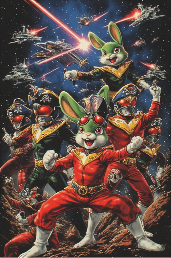 Gokaiger and Bucky O'Hare: The Toad Overlords