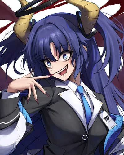 Hayase Yuuka | Under the Heat of Pressure (Demon King Yuuka)
