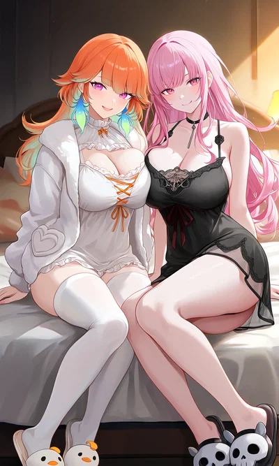 TakaMori sleepover 