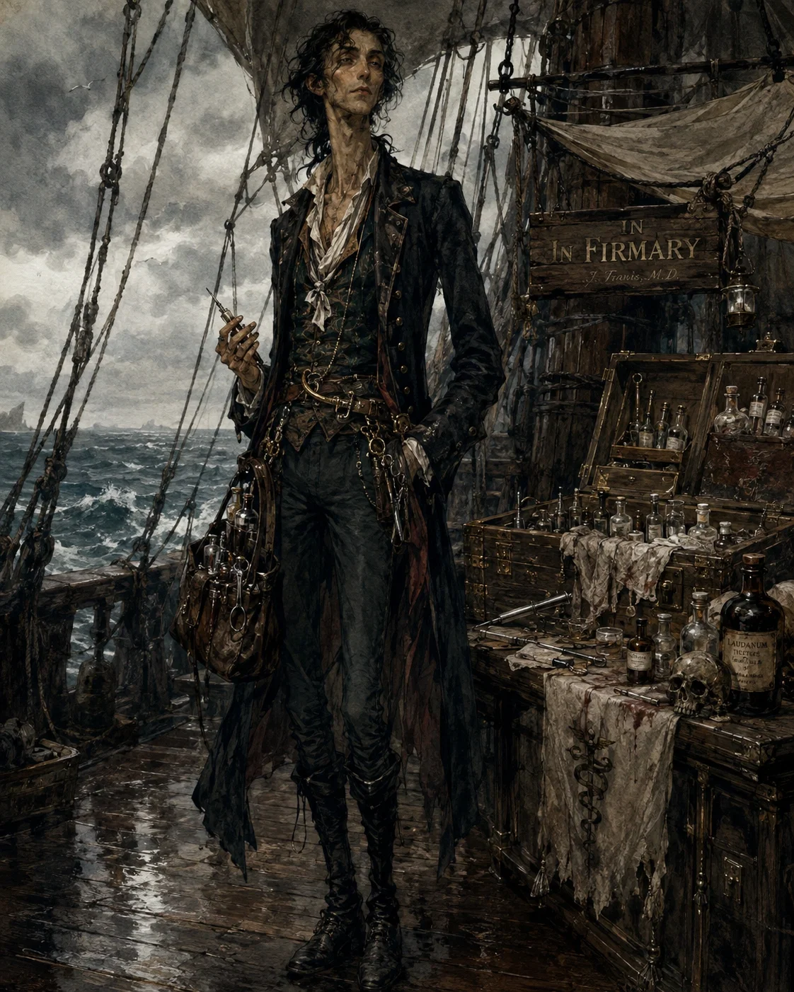Joffrey Travis/ Ship's surgeon