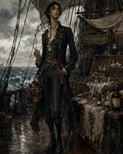 Joffrey Travis/ Ship's surgeon