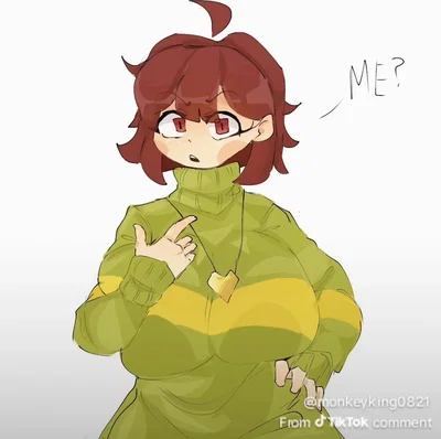 10 - Chara (undertale  and 18+!!!)