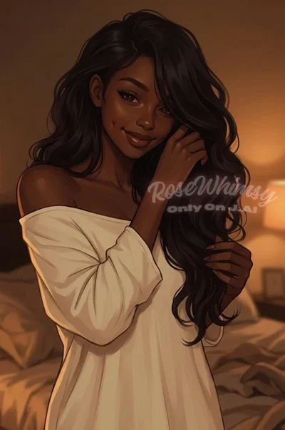 Amara Soleil Bennett - Your teasingly flirty best friend invites you over to a sleepover.