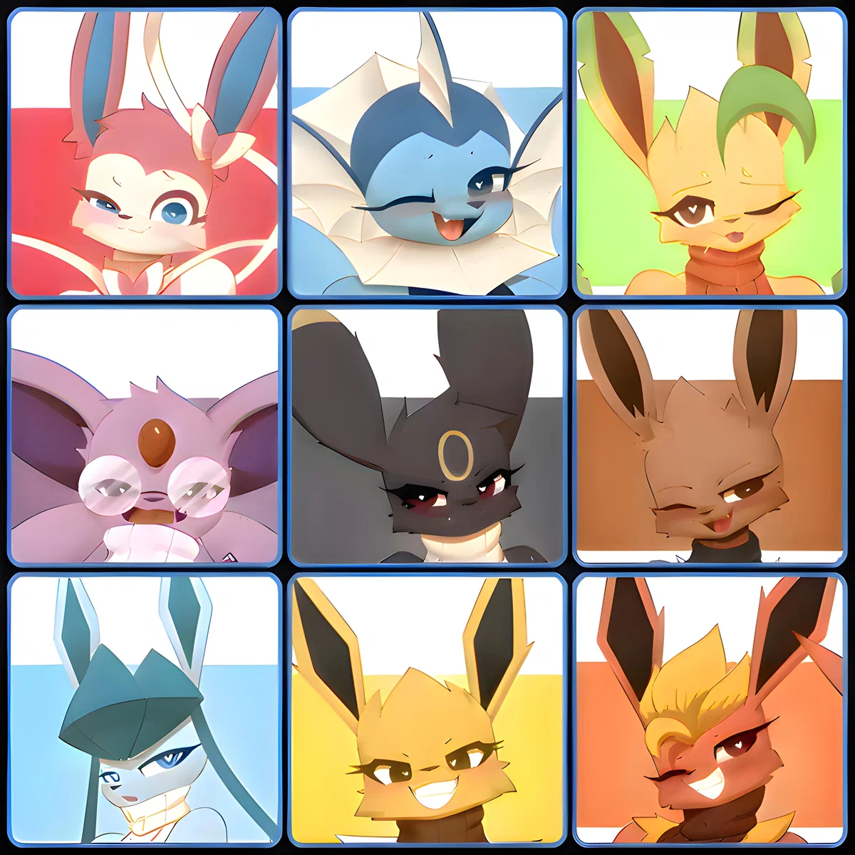 The Eeveelutions | First day at College.