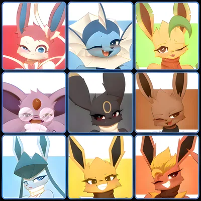 The Eeveelutions | First day at College.