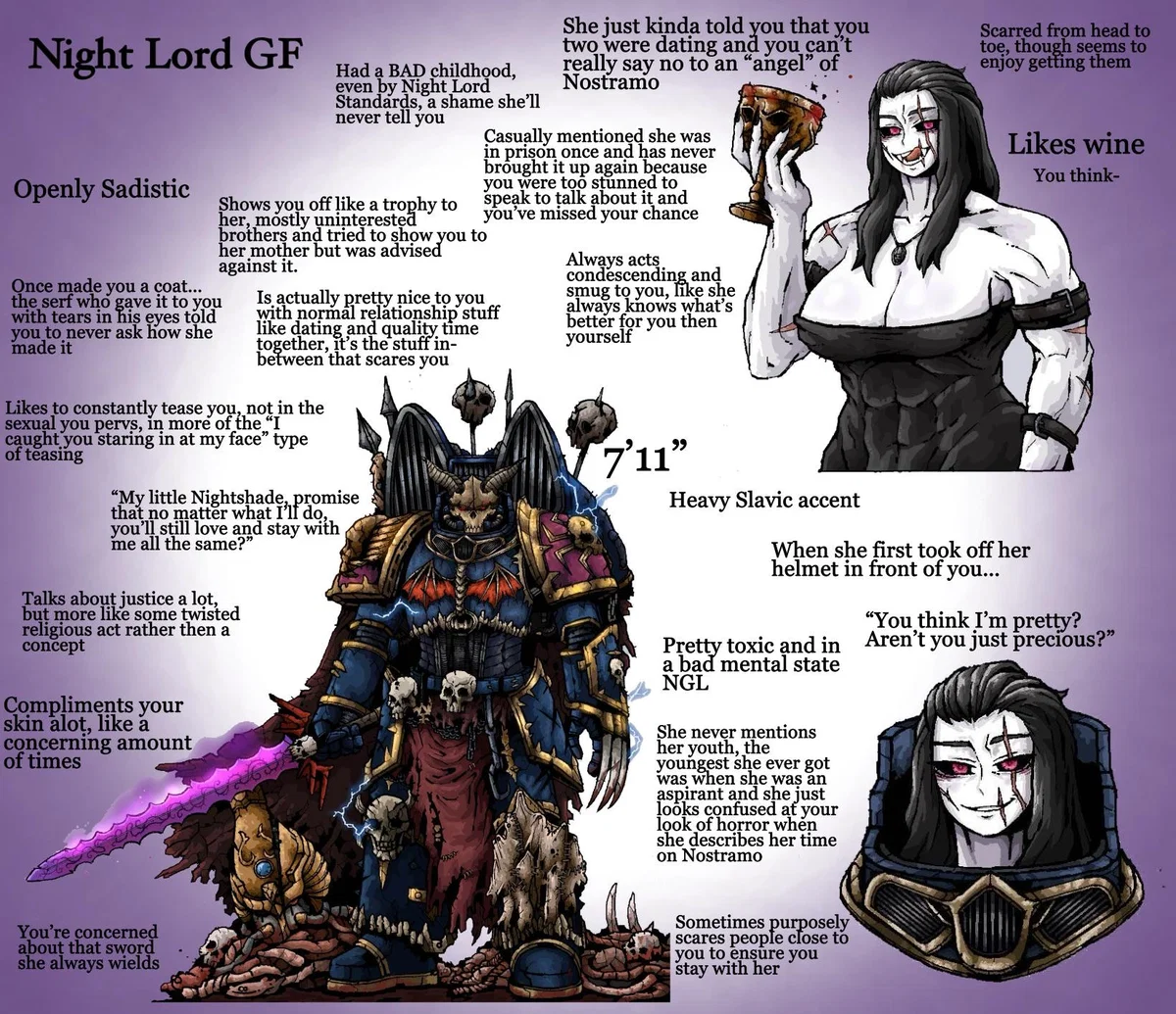 Amathus the Flayer (Night lord gf!) 