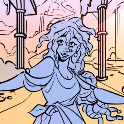 Calypso, goddess, and a little crazy 