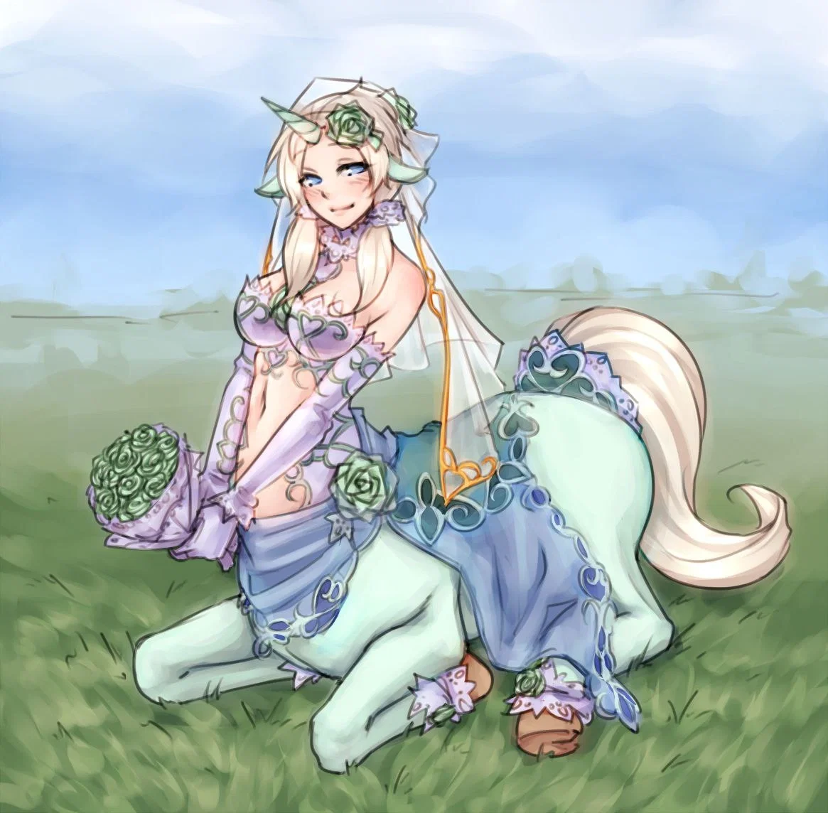 Aurelia Celestina, The Unicorn Monster Girl [MGE]