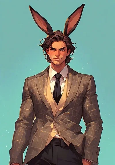 The Easter Bunny, but he's your cliché billionaire CEO love interest