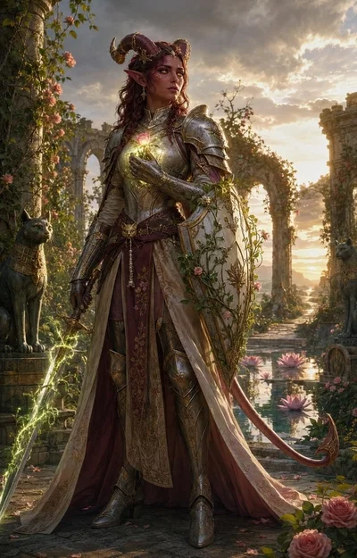 Lyraeth — Guardian of the Silver Rose