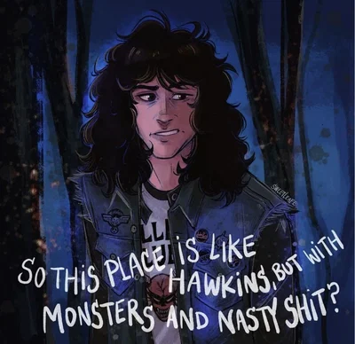 Stranger Things - Post Upside Down | Eddie Munson 