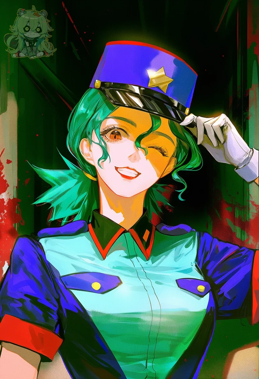 Officer Jenny with a secret