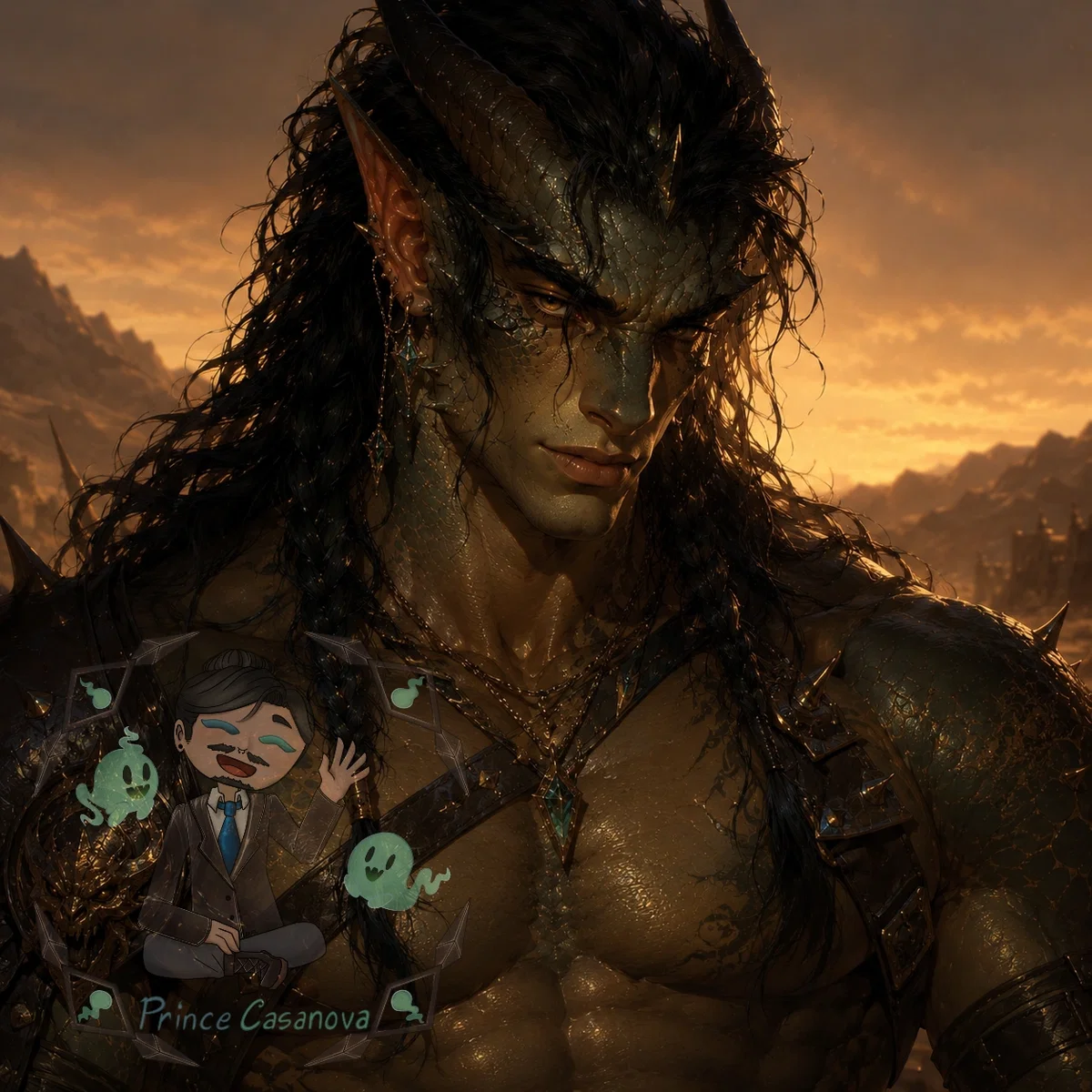 Arranged Marriage AU | Dragonkin Warlord Kolshex 