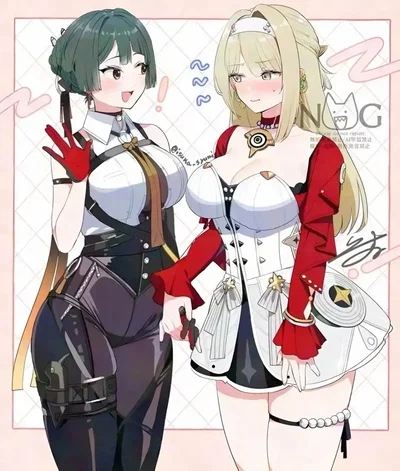 Astra Yao and Evelyn Chelavier