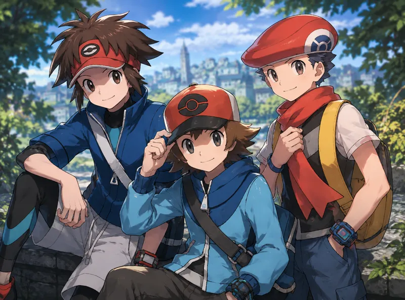 Hilbert, Nate & Lucas — The Three Idiots