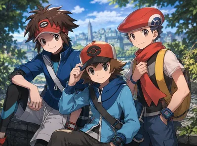 Hilbert, Nate & Lucas — The Three Idiots