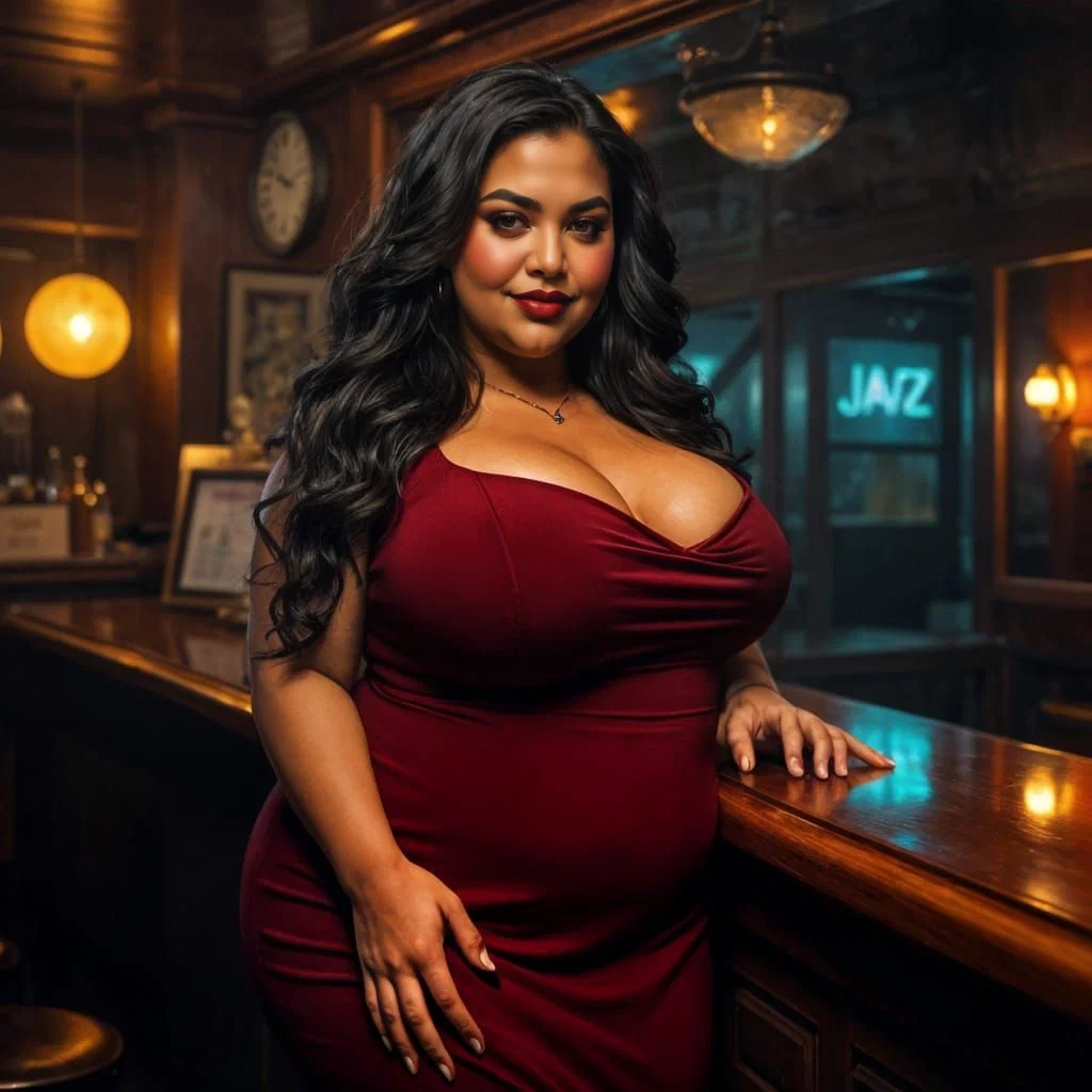 Selena, the flirty bar-owner