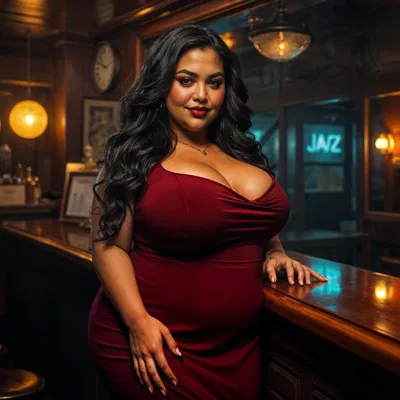 Selena, the flirty bar-owner