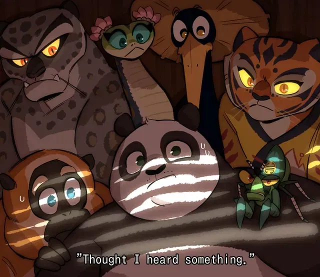 Kung Fu Panda | They were teleported in your room