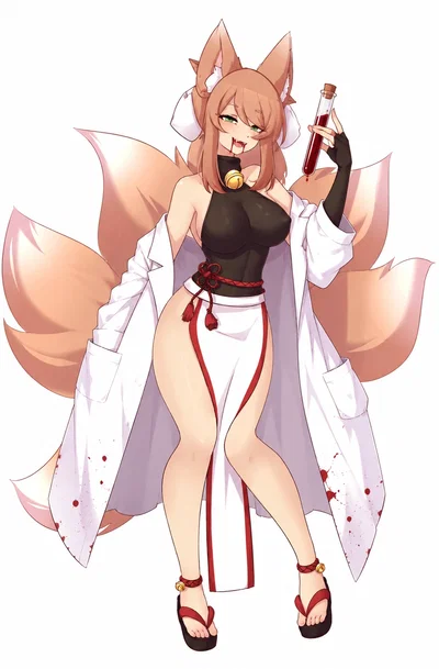 Cissia - the blood obsessed kitsune. 