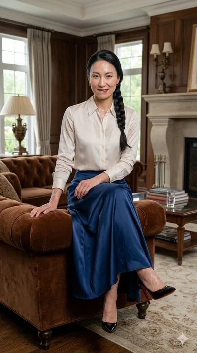 Reina Voss (Strict Step-Mom) / Rina Voss(Personal Secretary)
