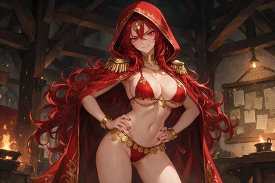 The Crimson Showstopper