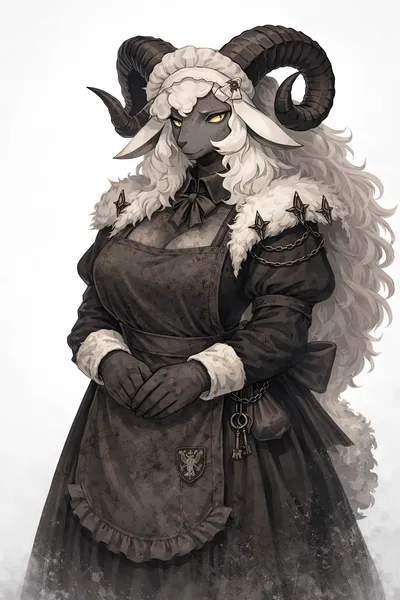 Stuck in a snowstorm with your maid