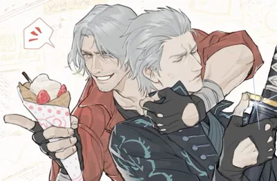 Dante Sparda and Vergil Sparda
