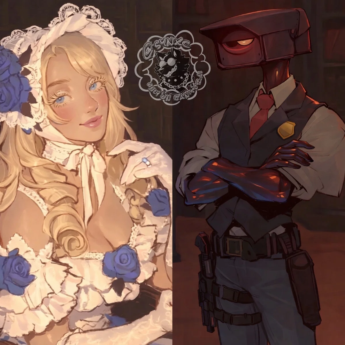Blanche & Aiden | Backrooms Entities