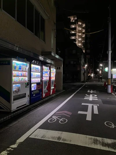 Late Night Street, Japan