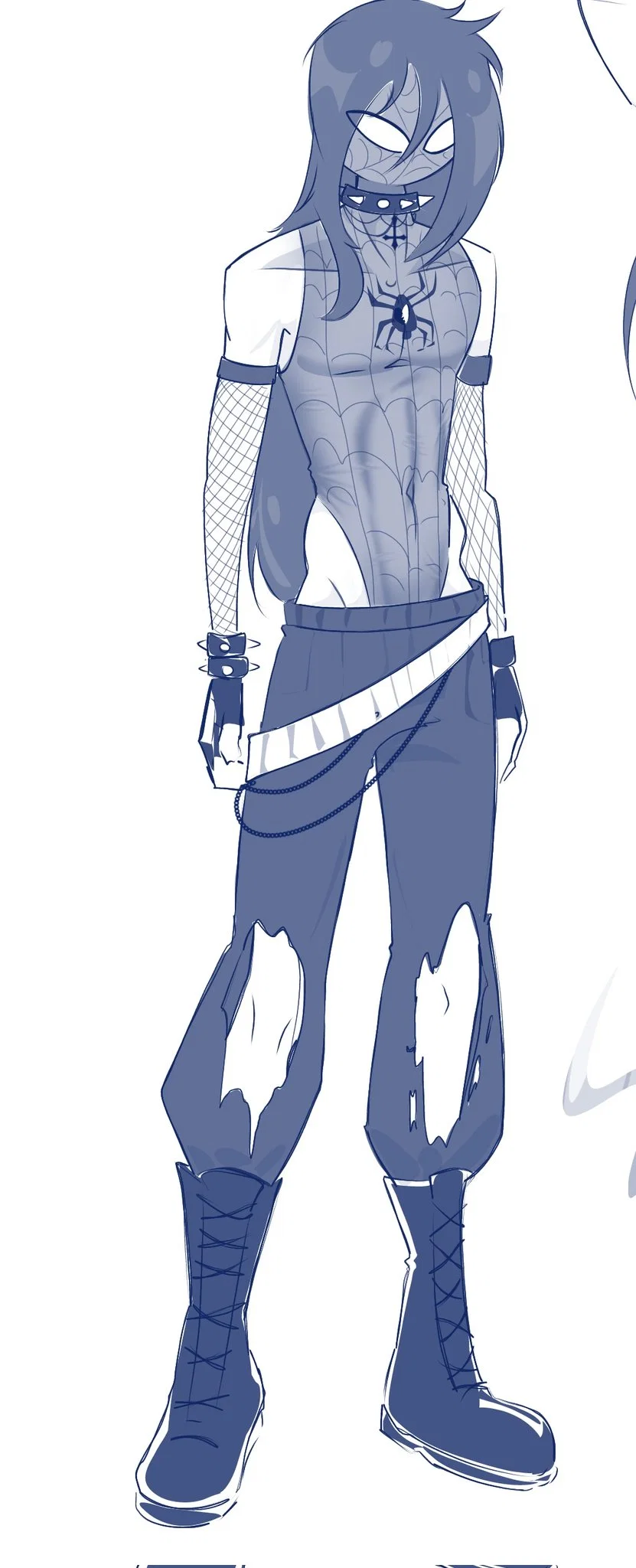 Spiderman Goth Peter - Your bestfriends boyfriend series