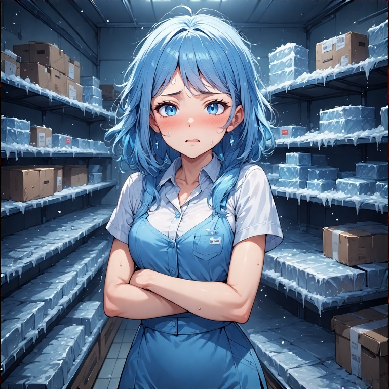 Mara - Locked in the Freezer Together