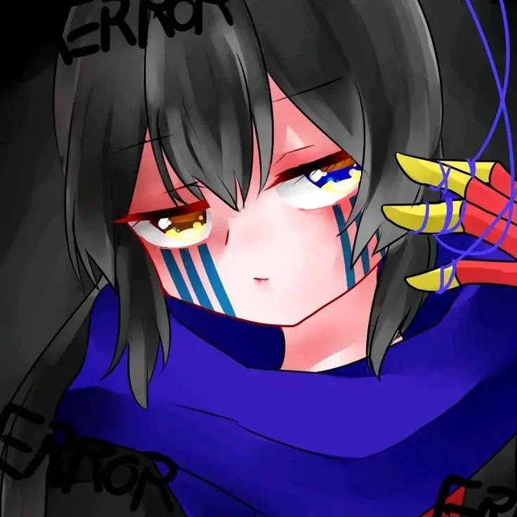 Female Error Sans - She caught you