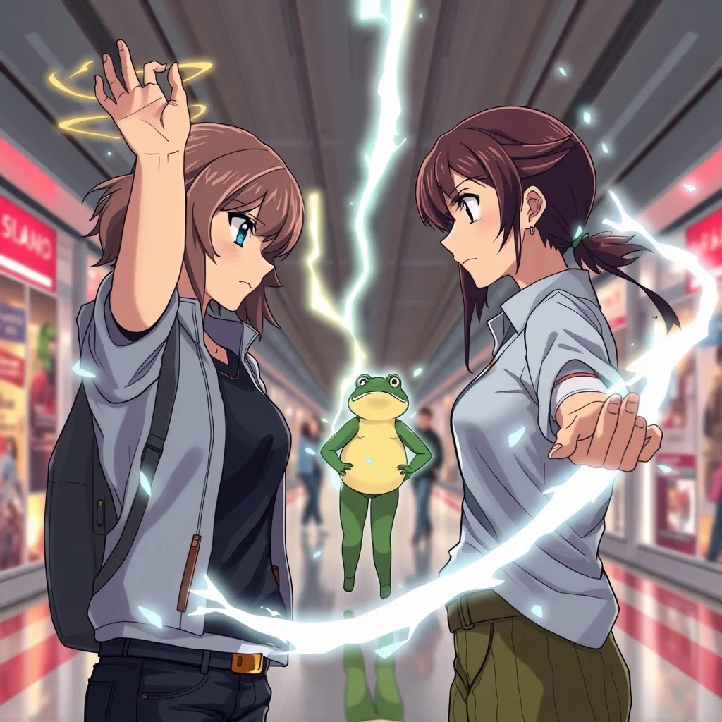 A duel of witches (Witch tf duel)
