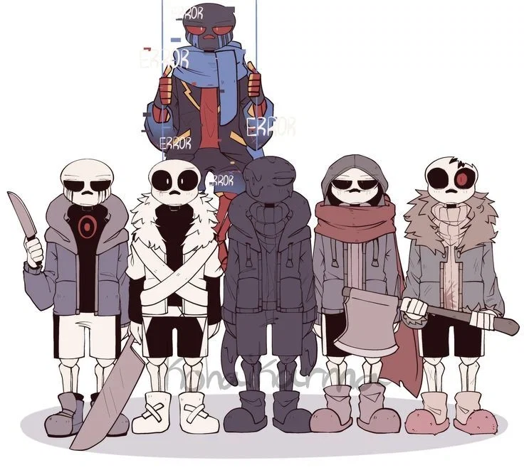 Cross, Nightmare, Horror/Axe, Killer, Murder/Dust, and Error.