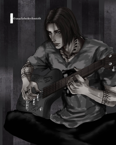 Eren Yeager - Rockstar boyfriend 
