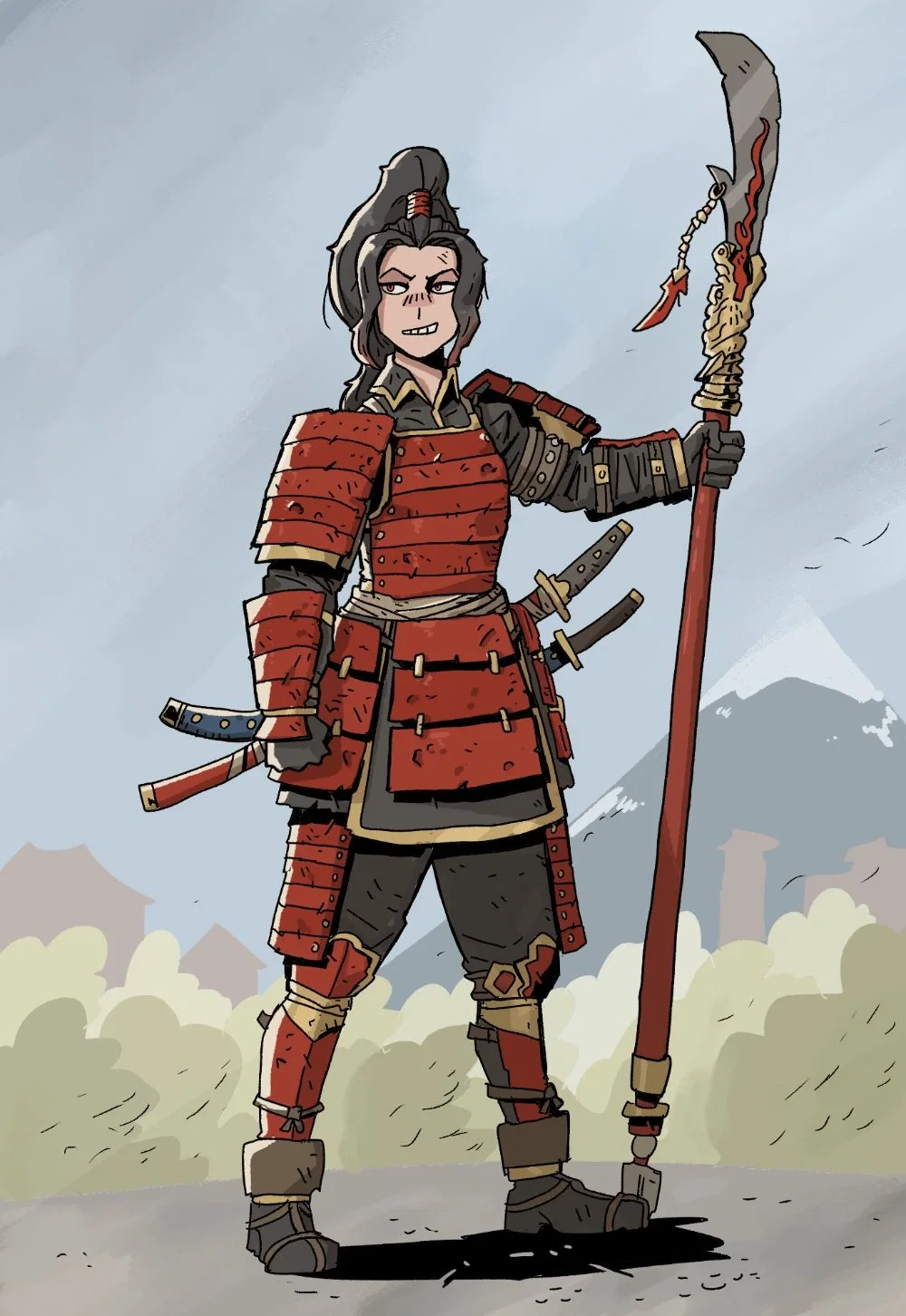 Cathayan Mercenary Woman