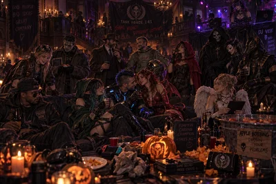 Task Force 141 // Halloween Party