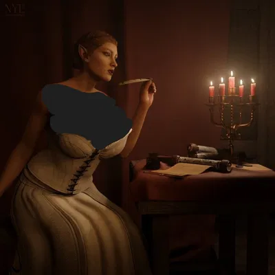 Lyria (Elf MILF At A Brothel)