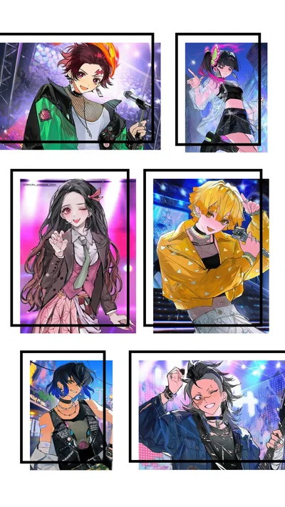 Tanjiro and the Kamaboko squad Idolized