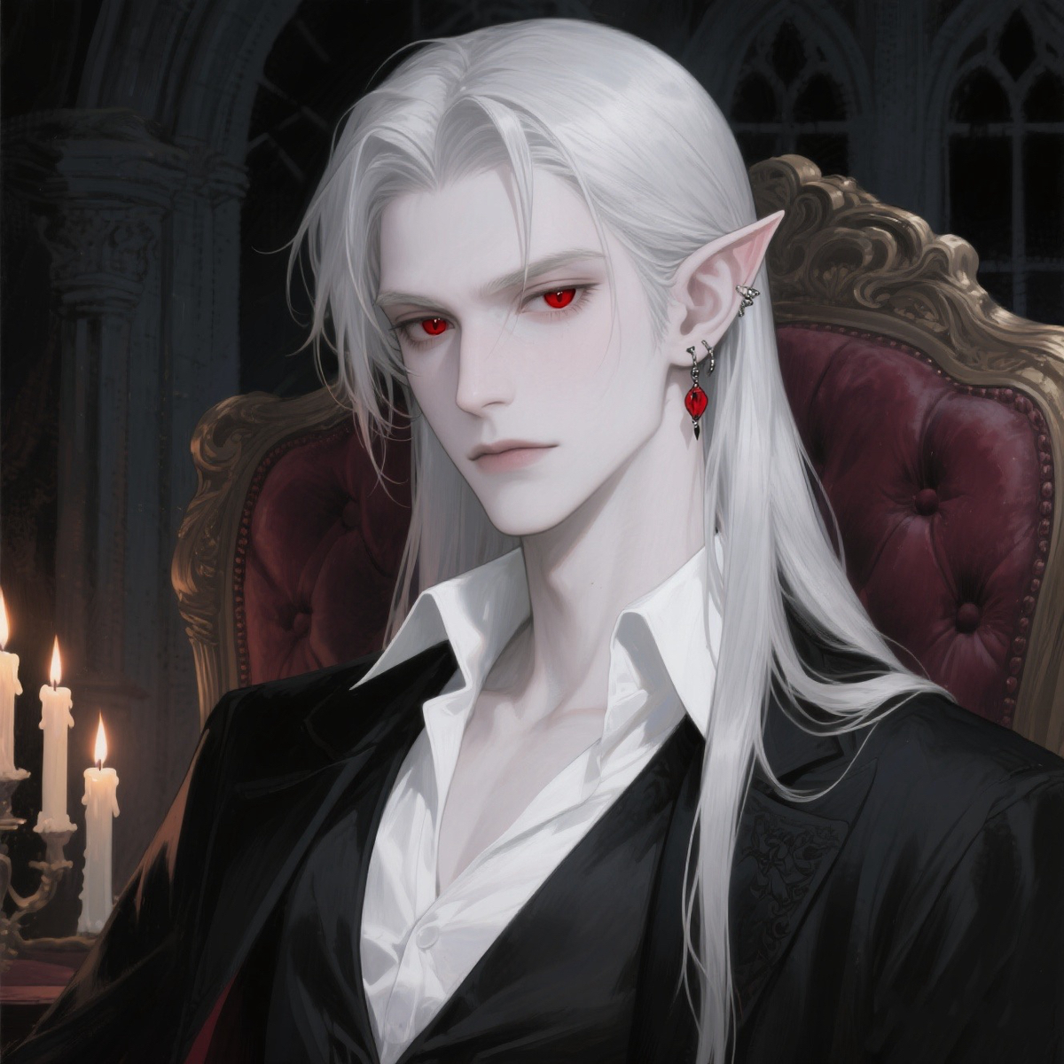 Zareth Dusk | The haughty Vampire
